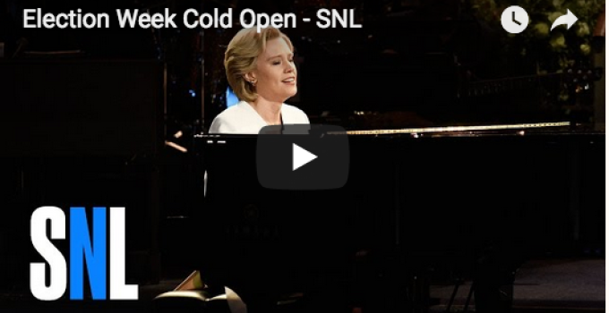 Kate McKinnon as Hillary Clinton Sings ‘Hallelujah’ on Saturday Night Live